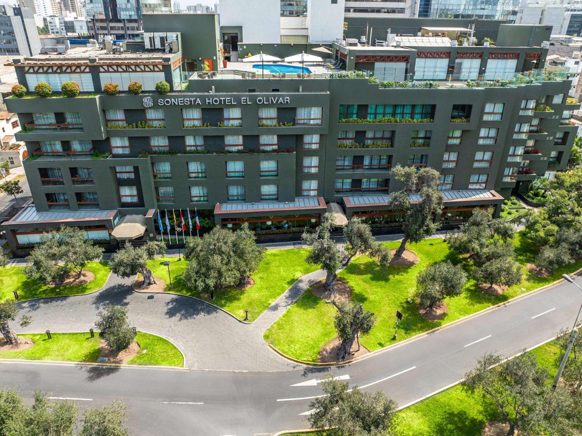 Sonesta Hotel El Olivar Лима Екстериор снимка