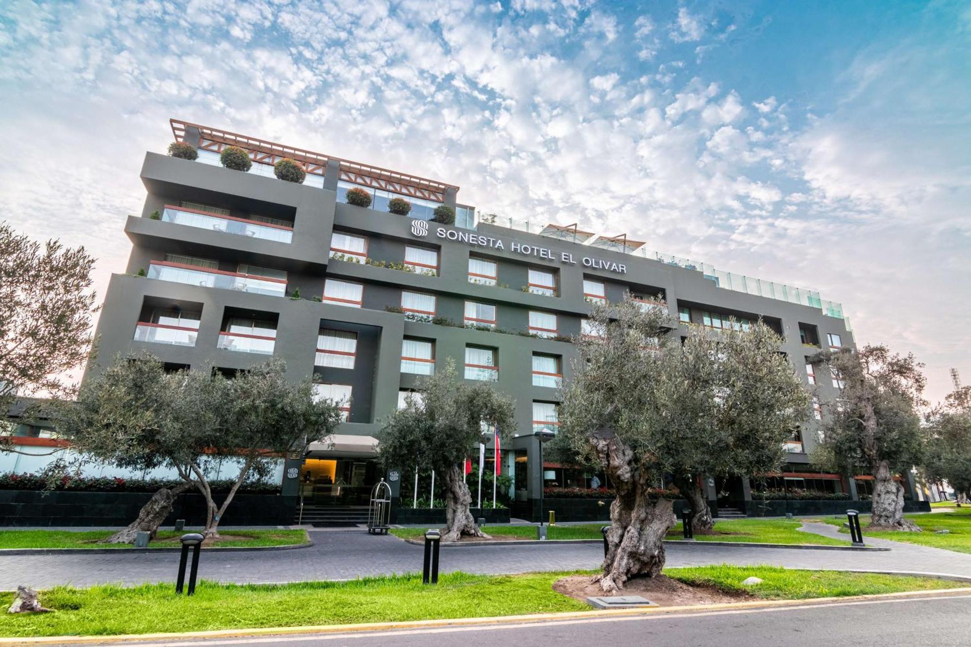 Sonesta Hotel El Olivar Лима Екстериор снимка