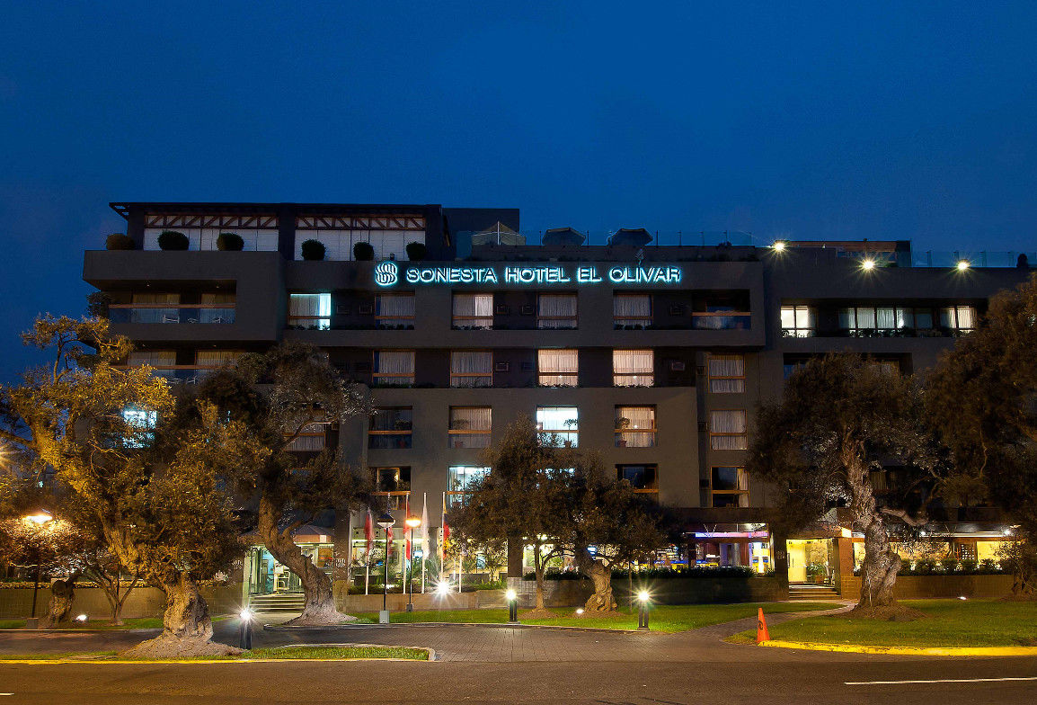 Sonesta Hotel El Olivar Лима Екстериор снимка
